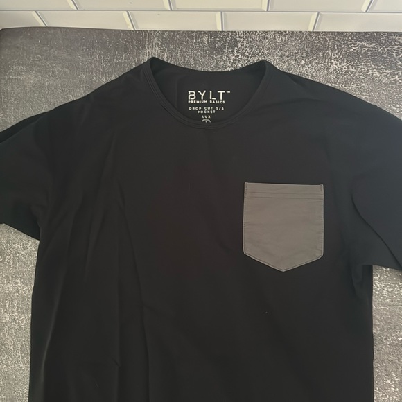 Bylt Premiun Basics Drop Cut Pocket Lux Tee - Picture 1 of 2